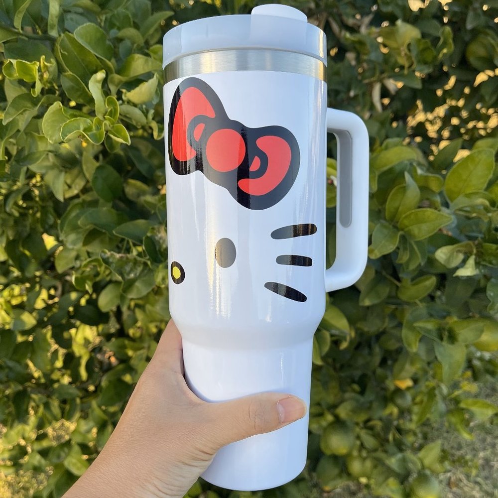 Christmas gift thanksgiving Personalized Sanrio Hello Kitty Tumbler 40oz tumble - Picture 3 of 6